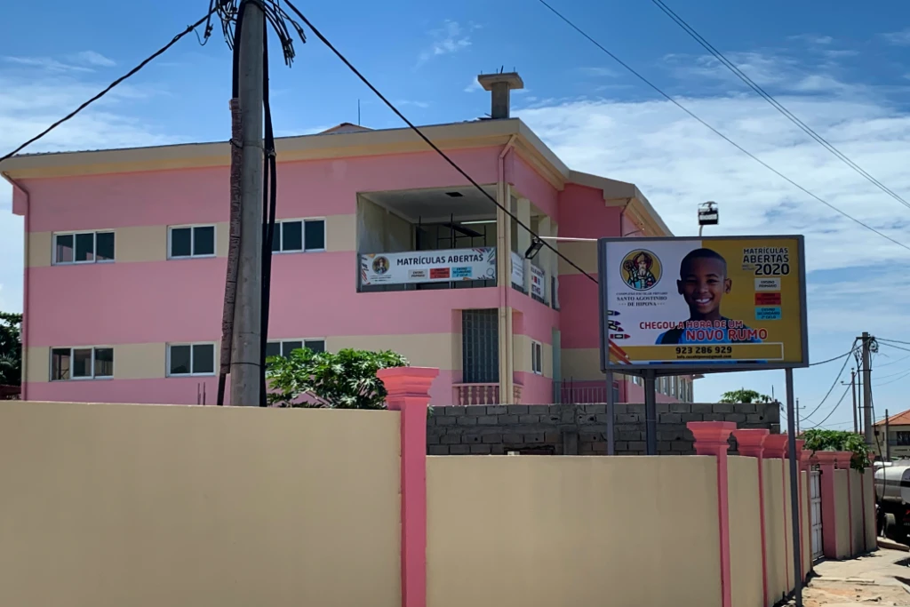 Escola Santo Agostinho de Hipona, 2019 - Letreiro